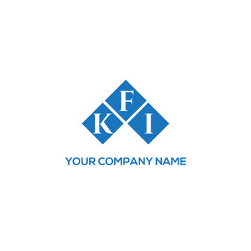 FKI letter logo design on white background. FKI creative initials letter logo concept. FKI letter design.
