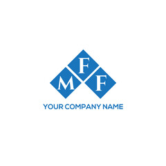 FMF letter logo design on white background. FMF creative initials letter logo concept. FMF letter design.
