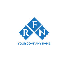 FRN letter logo design on white background. FRN creative initials letter logo concept. FRN letter design.
