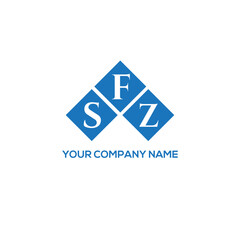 FSZ letter logo design on white background. FSZ creative initials letter logo concept. FSZ letter design.
