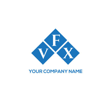 FVX letter logo design on white background. FVX creative initials letter logo concept. FVX letter design.
