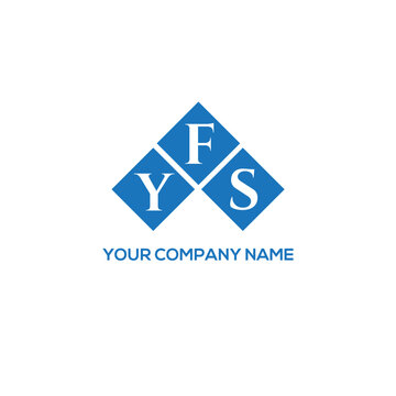 FYS letter logo design on white background. FYS creative initials letter logo concept. FYS letter design.
