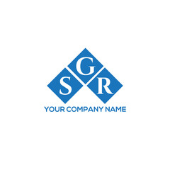 GSR letter logo design on white background. GSR creative initials letter logo concept. GSR letter design.
