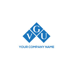 GVU letter logo design on white background. GVU creative initials letter logo concept. GVU letter design.
