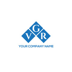 GVR letter logo design on white background. GVR creative initials letter logo concept. GVR letter design.

