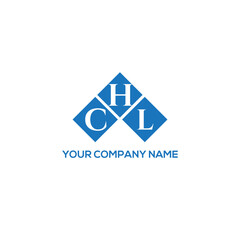 Fototapeta premium HCL letter logo design on white background. HCL creative initials letter logo concept. HCL letter design. 