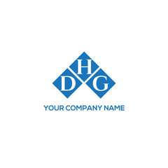 HDG letter logo design on white background. HDG creative initials letter logo concept. HDG letter design.

