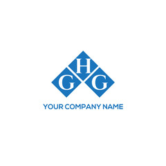 Fototapeta premium HGG letter logo design on white background. HGG creative initials letter logo concept. HGG letter design. 