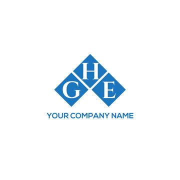 HGE letter logo design on white background. HGE creative initials letter logo concept. HGE letter design.
