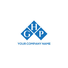 HGP letter logo design on white background. HGP creative initials letter logo concept. HGP letter design.
