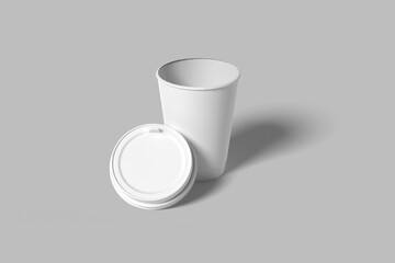 Coffee Cup Blank Mockup