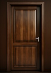 Luxurious wooden door with intricate patterns and rich texture. Meticulously carved and shaped, it exudes timeless beauty and sophistication. Perfectly balanced and made from highest quality wood