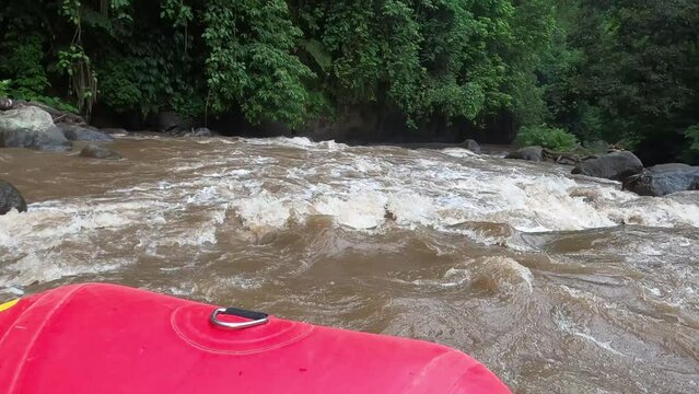 Rafting on Ayung River, Bali, Indonesia