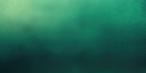 Emerald gradient background grainy noise texture - obrazy, fototapety, plakaty