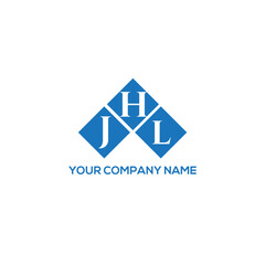 HJL letter logo design on white background. HJL creative initials letter logo concept. HJL letter design.
