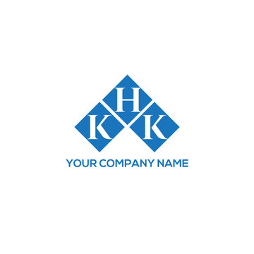 HKK letter logo design on white background. HKK creative initials letter logo concept. HKK letter design.
