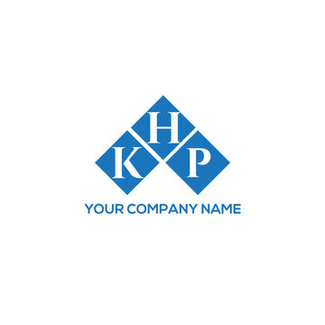 HKP letter logo design on white background. HKP creative initials letter logo concept. HKP letter design.

