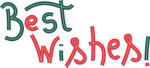 Best wishes Christmas quote. Holiday words. Winter phrases