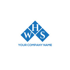 HWS letter logo design on white background. HWS creative initials letter logo concept. HWS letter design.
