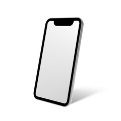 3D Abstract Smart Phone Stand With Shadow