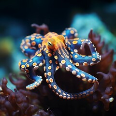 octopus in the sea