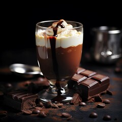 coffee with chocolate