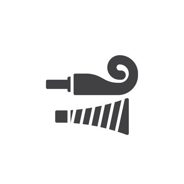 Party blower vector icon