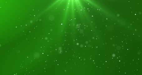 green background