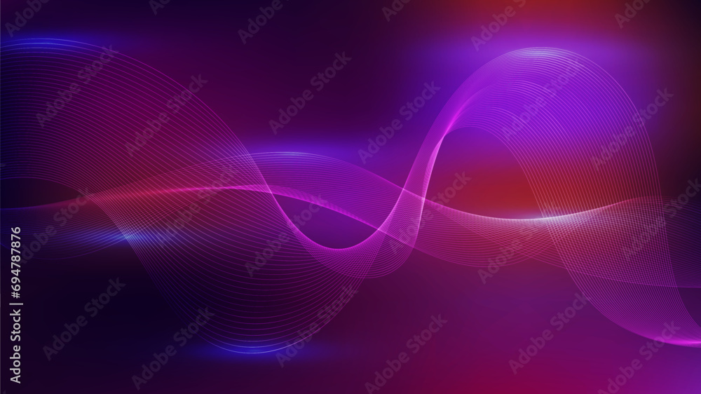 Poster abstract motion line smooth background