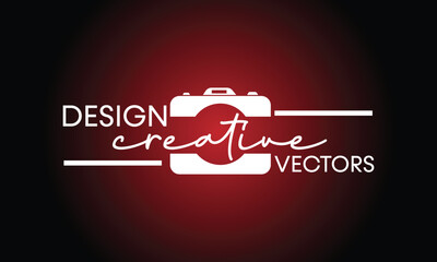 Camera Photography logo template vector icon