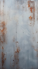 Aged galvanized metal panels with rust,  industrial texture.
