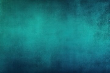 Obraz na płótnie Canvas Indigo-Teal gradient background grainy noise texture