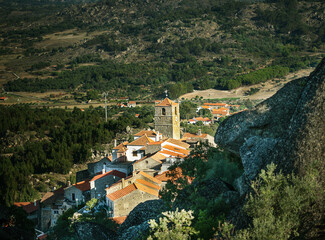 View of the Famous Village of Monsanto, Portugal