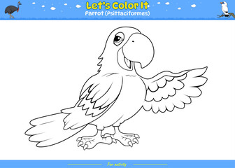 Lets color it Parrot