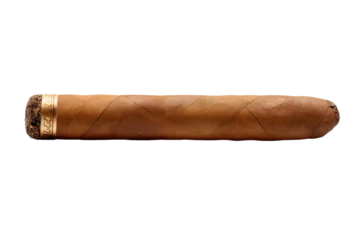 Foto op Canvas Tobacco Cigar Isolated On Transparent Background © Cool Free Games