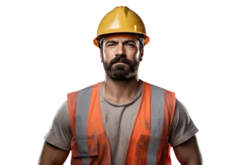 Fotobehang Construction Expert Isolated On Transparent Background © Cool Free Games