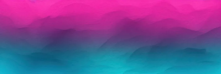  Magenta-Turquoise gradient background grainy noise texture © Celina