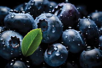 Ecology blueberry ingredient for healthy eating