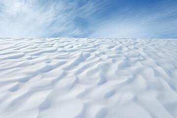 Fototapeta na wymiar Snowy background and sky