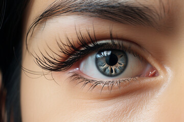 Obraz premium Closeup of beautiful woman eye