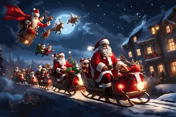 Santas Squad Epic  - Festive Heroes Uniting for a Global Rescue Mission