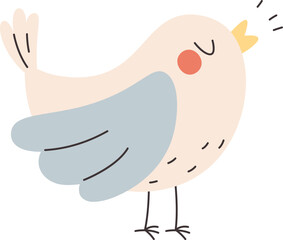Bird Singing Icon