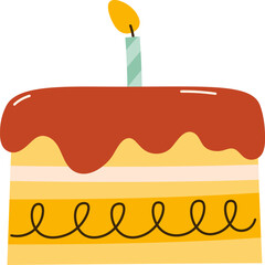 Birthday Cake With Candle