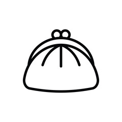 purse icon vector design template simple and clean