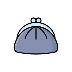 Obraz premium purse icon vector design template simple and clean