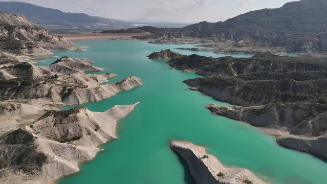 Embalse de Algeciras en la Regi&oacute;n de Murcia