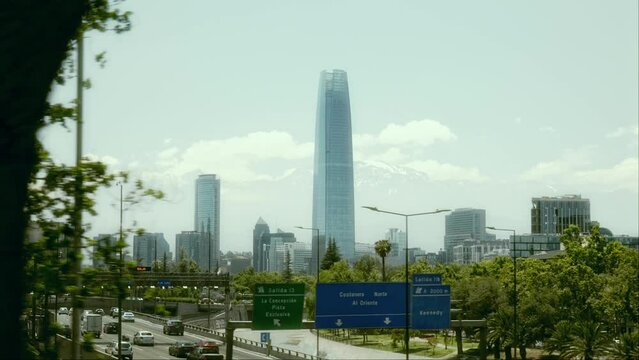 costanera center building in santiago de chile