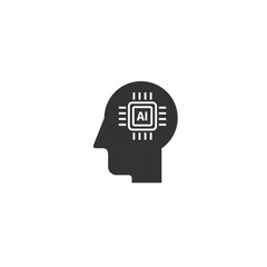 AI line icon. Vector signs for web graphics.