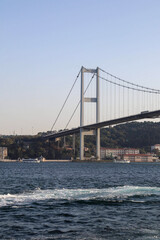 Fototapeta na wymiar Bosphorus bridge, Istanbul