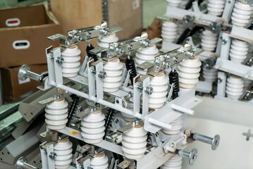 Electrical equipment of high-voltage substations. High Voltage Ceramic Insulators